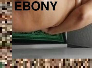 POV: Ebony Giantess Gets All Oiled Up