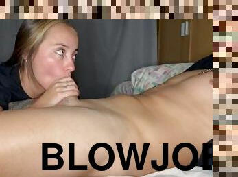 POV best blowjob. Cum in mouth