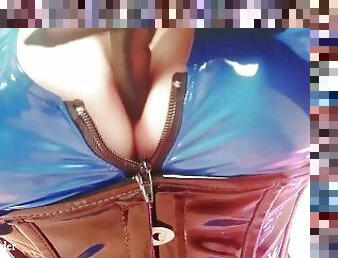 Sexual PVC Fetish Porn Model Arya Grander Selfie Video Free XXX