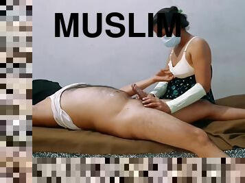 Salma Muslim Girlfriend Oil Massage Cock And Tits Fuck Face Handjob Indian Desi Bhabhi
