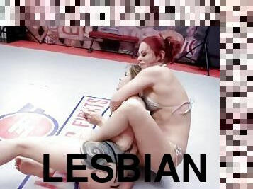 לסבית-lesbian, התאבקות, ביקיני