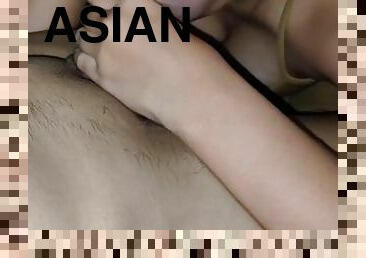 asiatique, gangbang, ejaculation-interne, chinoise, philippine