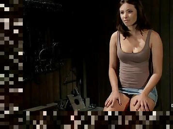A hot bondage video with a kinky hottie