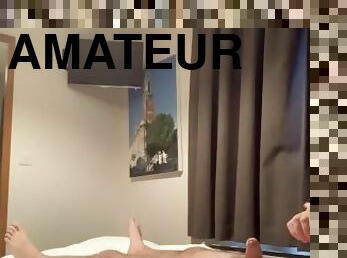 bad, masturbation, amatör, cumshot, gigantisk-kuk, tonåring, fantasi, dusch, ensam, hotell