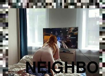 I Use A Neighbor While Play A Video Game
