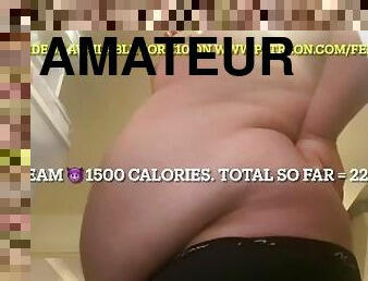 30,000 Calorie Challenge! Fat Feedee Belly Stuffing!