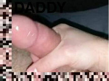 pappa, svær, cumshot, stor-pikk, homofil, handjob, pov, høyskole, cum, alene