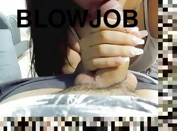 Blowjob and riding of curvygirl