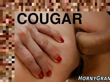 utendørs, anal, blowjob, cumshot, cougar