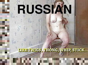 russisk, slave, stripping, spanking