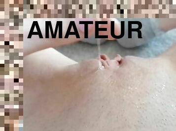 clitoris, masturbare-masturbation, pasarica, amatori, bunaciuni, adolescenta, pov, sperma, blonda, stramta