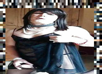 masturbación, transexual, amateur, maduro, paja, transexual-tranny, francés, travesti, medias, lencería