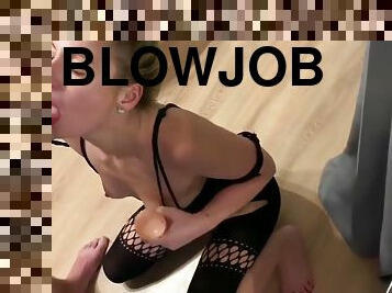 Hirny Slut From Tinder Riding Dildo And Blowjob At The Same Time Huge Cum