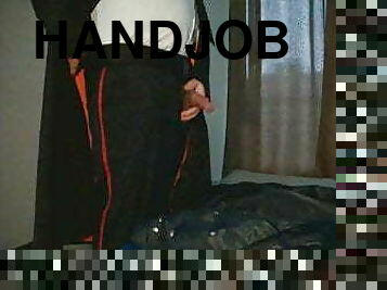 onani, homofil, handjob, uniform