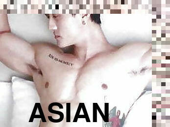 asien, masturbieren, nippel, homosexuell, wichsen, massage, thai