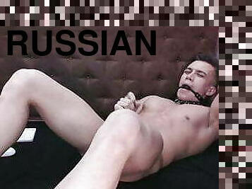 onani, russisk, udløsning, kæmpestor-pik, bøsse, afrivning, sperm, muskuløs, twink