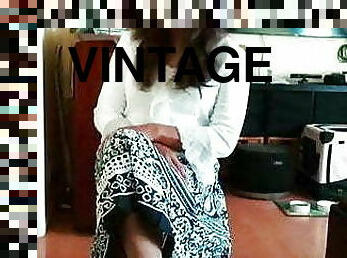 Vintage Inspired Flare Skirt