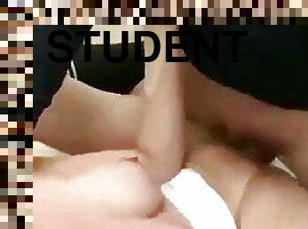 Gym trainer tease and fuck his sexy student