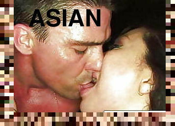 asiatique, gros-nichons, anal, pornstar, vagin, seins, gros-plan, trou-du-cul