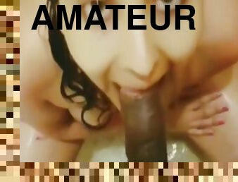 asiatisk, röv, bad, storatuttar, amatör, anal, avsugning, cumshot, milf, mamma