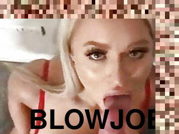 Blowjob and throat 