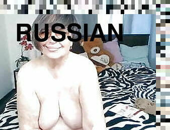 masturbacja, rosyjskie, staruszka, mamuśki