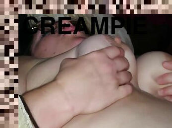 Sexy BBW nice creampied pussy