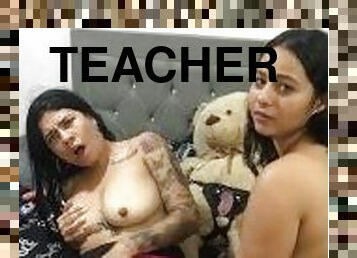 mastürbasyon-masturbation, öğretmen, genç, kızıl-saçlı, manita, üniversite, ufak-tefek-kadın, küçük-memeler
