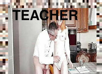 учител, червенокоси