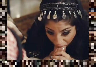 Hot arab girl nadia fucks the king