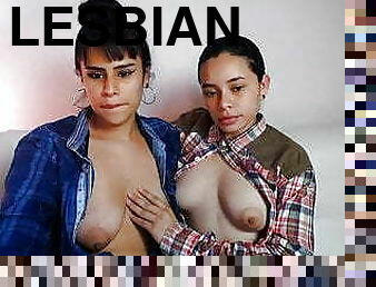 masturbación, lesbiana, latino