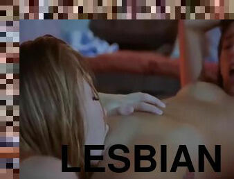 strapon, lesbiana, ciorapi, blonda, bruneta