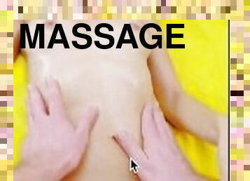 interactive mobile porn game ! this massage with Veronica Leal can turn horny... depending on you !