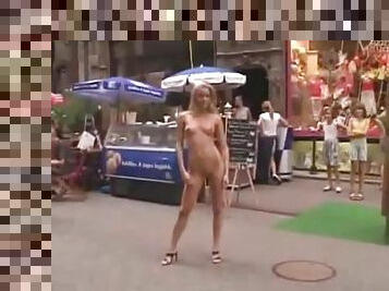 nudisti, pubblici, amatoriali, videocamera, voyeur