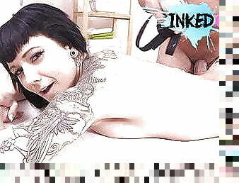 Inked Gurlz - Perfect Pusssy Goth Babe Massaged