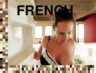Stunning franceska french enjoys fast fucking