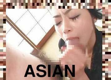 asiatisk, cumshot, japansk, facial, bukkake