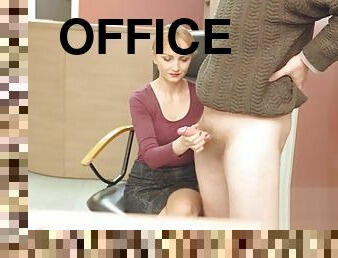 Office Orgasm Denial