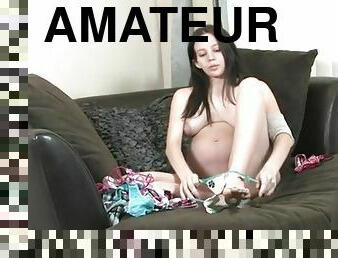 masturbation, enceintes, amateur