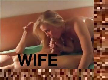 Young Blonde Wife Fucks a Stranger