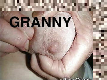 gros-nichons, masturbation, amateur, mature, granny, milf, maison, compilation, seins