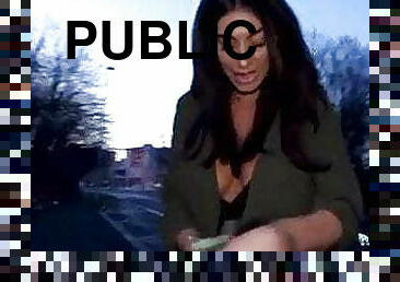 Public Agent Cheating big boobs Brit deepthroats thick cock 