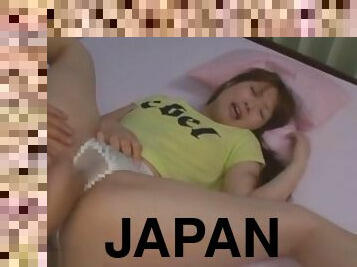 Japanese sleepy girlfriend night sex