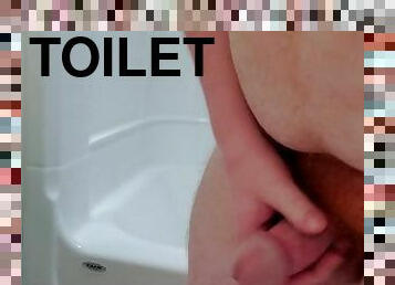 Cum over the toilet fast and easy and no cleanup