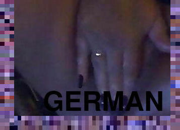 onani, tysk, fingret, kjæreste-girlfriend