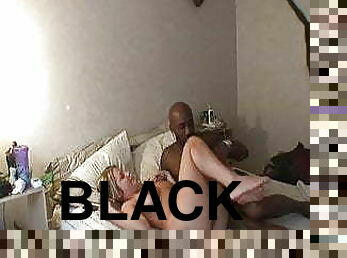 Black fucks big titty blonde