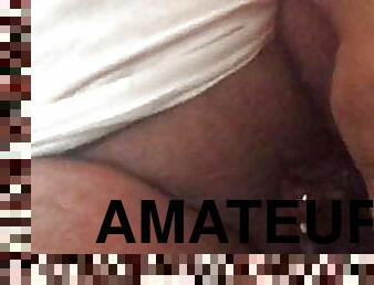 klitta, hårig, masturbation, fitta-pussy, amatör, bbw, amerikansk, tight, dildo, ensam