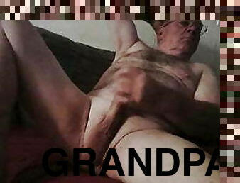 grandpa stroke on webcam