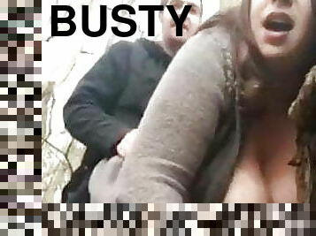 Man fucking Busty Girlfriend