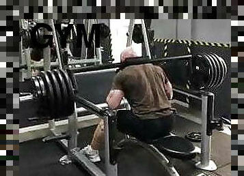 Viking in the gym